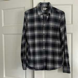 Men’s medium Faherty flannel button down shirt